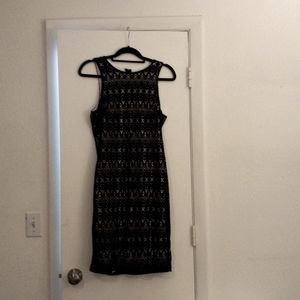 BISOU black and white dress
